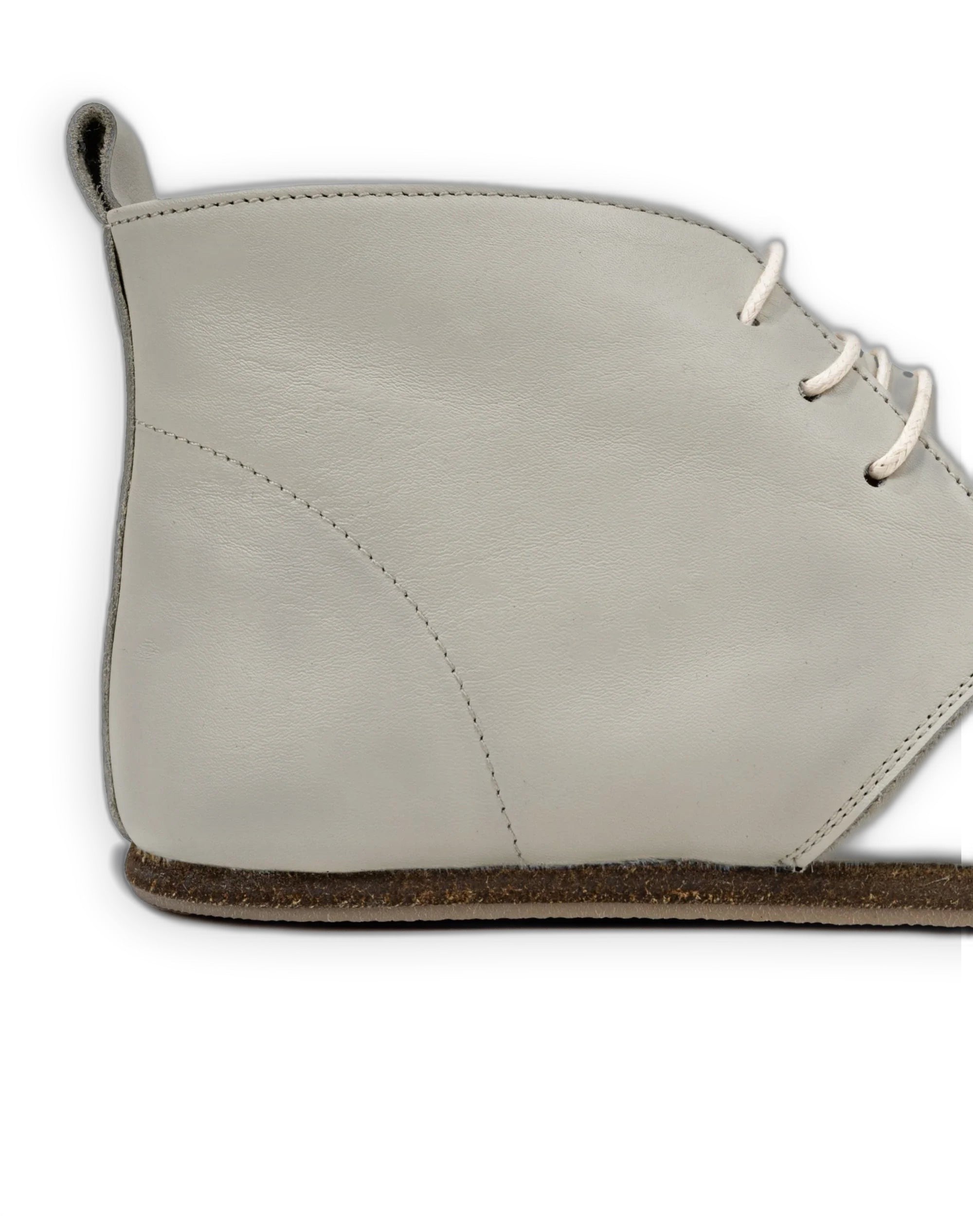 Detail Lucas Beige Ankle Boots - Handcrafted Calf Leather Turkey | Bespoky