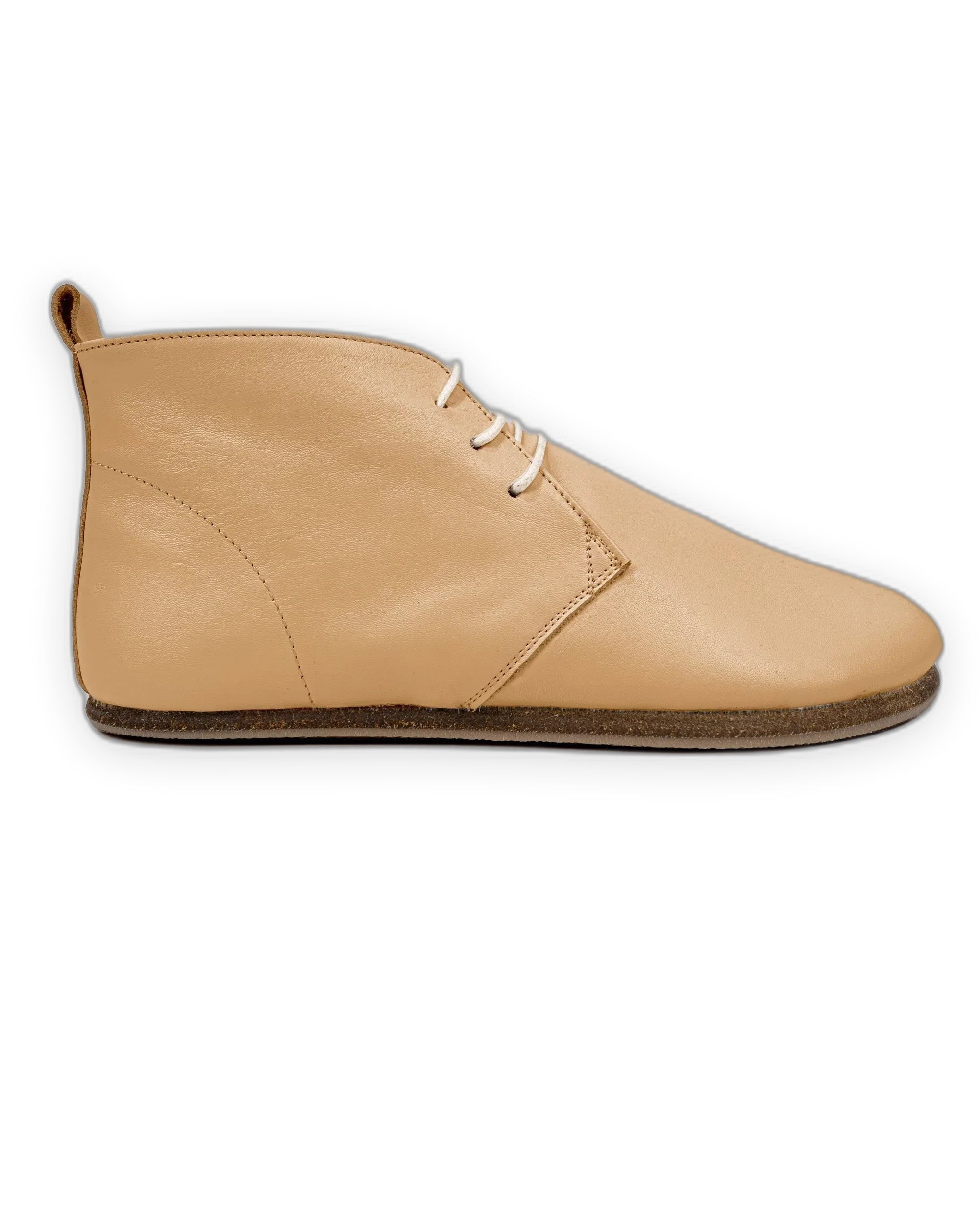 Detail Melon Yellow Ankle Boots - Handcrafted Calf Leather Turkey | Bespoky
