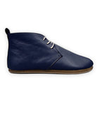 Top view Navy Blue Ankle Boots - Handcrafted Calf Leather | Bespoky
