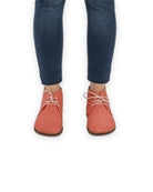 Sole detail Pomegranate Ankle Boots - Zero Drop Calf Leather | Bespoky