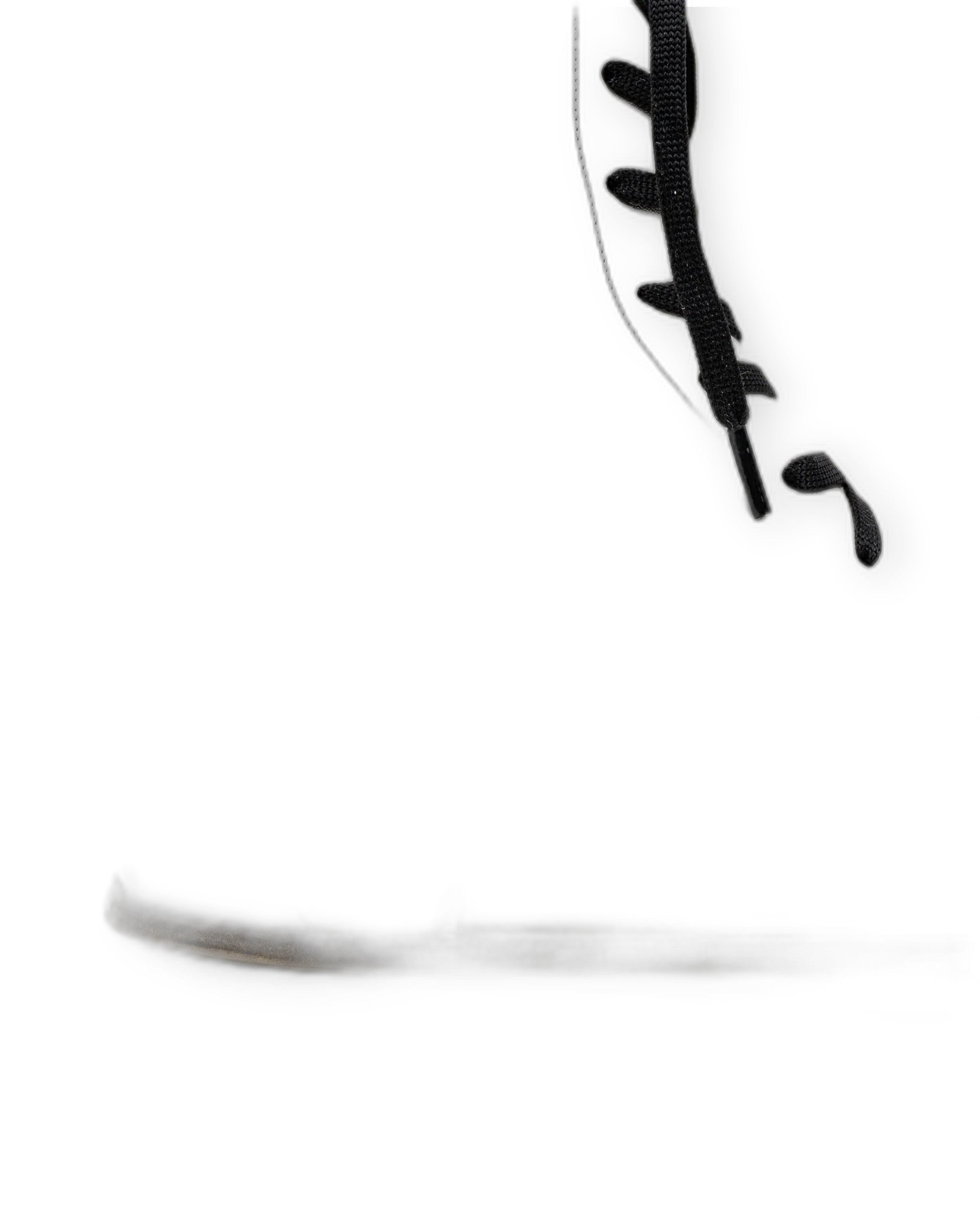 Top view White Barefoot Boot - Handcrafted Calf Leather | Bespoky