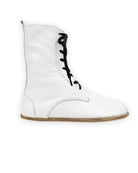 Men's White Barefoot Boot - Handcrafted Calf Leather Wide Toe Box | Bespoky