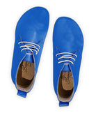 Top view Blue Ankle Boots - Handcrafted Calf Leather | Bespoky
