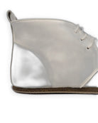 Top view Cream Ankle Boots - Handcrafted Calf Leather | Bespoky