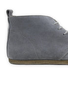 Top view Grey Suede Ankle Boots - Handcrafted Calf Leather | Bespoky