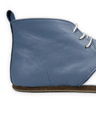 Top view Jean Blue Ankle Boots - Handcrafted Calf Leather | Bespoky