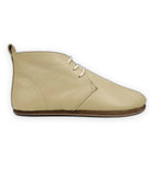 Detail Yellow Ankle Boots - Handcrafted Calf Leather Turkey | Bespoky