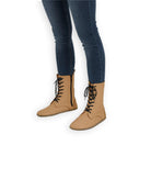 Women's Undyed Barefoot Boot - Handcrafted Calf Leather Wide Toe Box | Bespoky