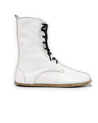 Women's White Barefoot Boot - Handcrafted Calf Leather Wide Toe Box | Bespoky