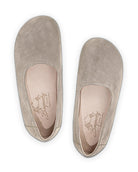 Side view Leather Ballet Flats - Calf Leather Zero Drop | Bespoky