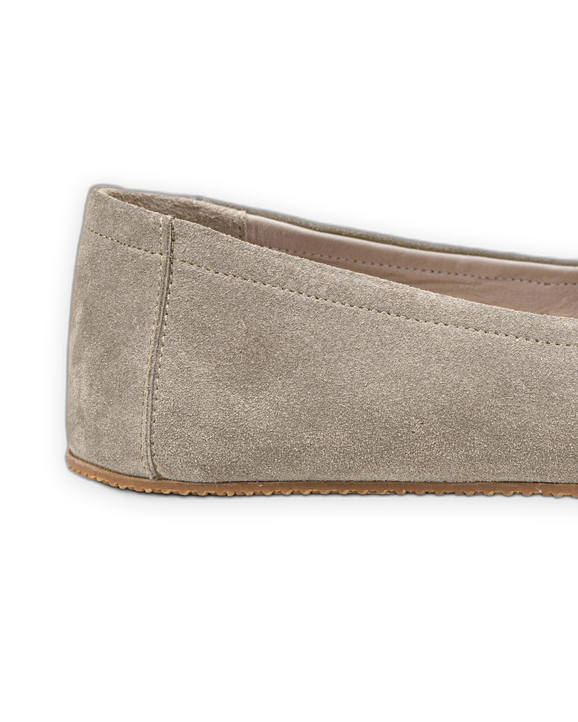 Top view Leather Ballet Flats - Handcrafted Calf Leather | Bespoky