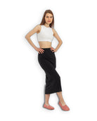 Back view Pink Ballet Flats - Calf Leather Handcrafted | Bespoky
