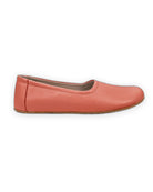 Back view Pomegranate Ballet Flats - Calf Leather Handcrafted | Bespoky