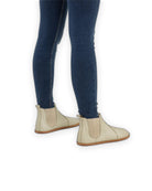 Top view Beige Chelsea Boots - Handcrafted Calf Leather | Bespoky