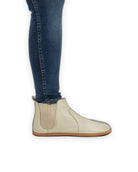 Detail Beige Chelsea Boots - Handcrafted Calf Leather Turkey | Bespoky