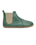 Close-up calf leather - Green Chelsea Boots Detail | Bespoky