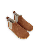 Men's Suede Chelsea Boots - Handcrafted Calf Leather Wide Toe Box | Bespoky