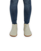 Detail Lucas Beige Chelsea Boots - Handcrafted Calf Leather Turkey | Bespoky