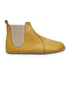 Top view Mustard Chelsea Boots - Handcrafted Calf Leather | Bespoky