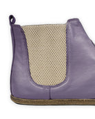 Top view Purple Chelsea Boots - Handcrafted Calf Leather | Bespoky