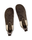 Side view Brown Chelsea Boots - Calf Leather Zero Drop | Bespoky