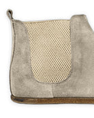 Top view Cream Chelsea Boots - Handcrafted Calf Leather | Bespoky