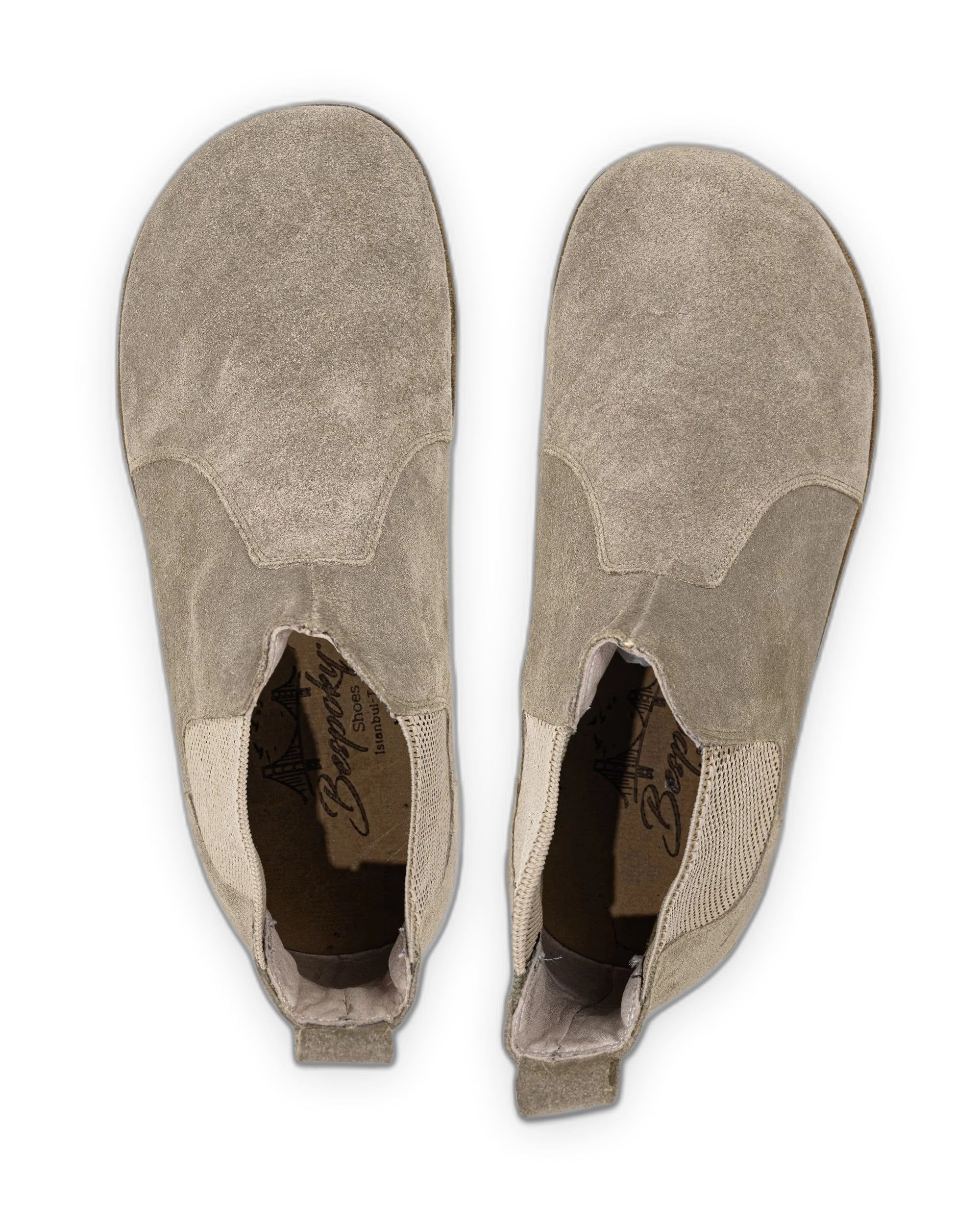 Side view Leather Chelsea Boots - Calf Leather Zero Drop | Bespoky