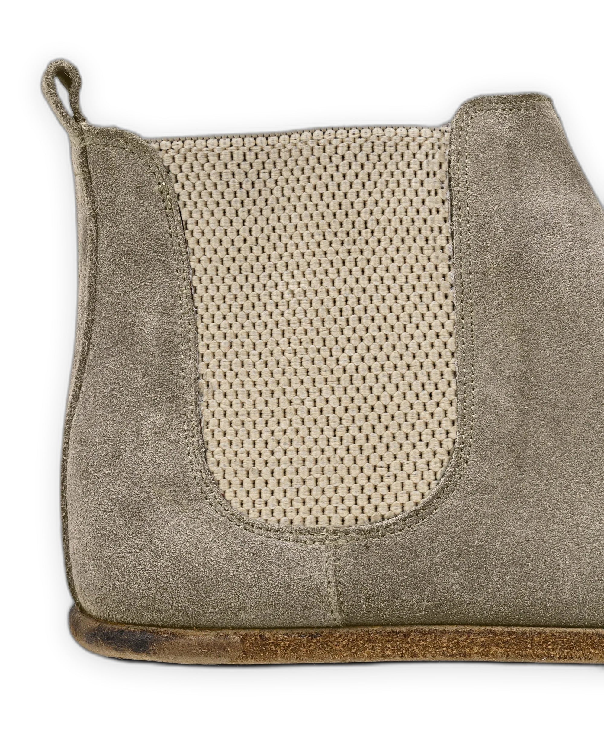 Top view Leather Chelsea Boots - Handcrafted Calf Leather | Bespoky