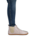 Back view Pink Chelsea Boots - Calf Leather Handcrafted | Bespoky