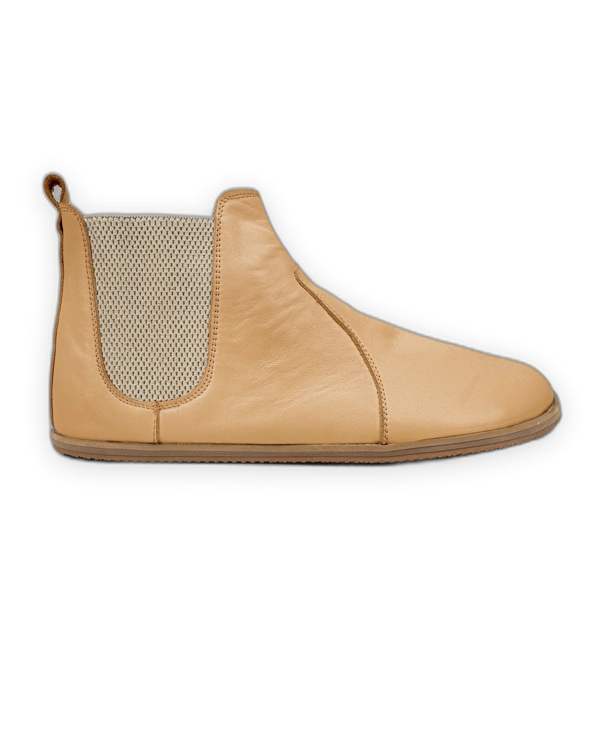 Top view Melon Yellow Chelsea Boots - Handcrafted Calf Leather | Bespoky