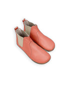 Women's Pomegranate Chelsea Boots - Handcrafted Calf Leather Wide Toe Box | Bespoky