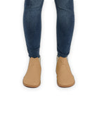 Top view Undyed Chelsea Boots - Handcrafted Calf Leather | Bespoky