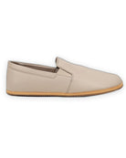 Side view Beige Barefoot Shoes - Calf Leather Zero Drop | Bespoky