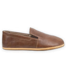 Top view Brown Barefoot Shoes - Handcrafted Calf Leather | Bespoky