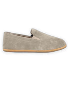 Top view Cream Suede Barefoot Shoes - Handcrafted Calf Leather | Bespoky