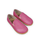 Men's Fuchsia Barefoot Shoes - Handcrafted Calf Leather Wide Toe Box | Bespoky