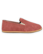 Top view Pink Suede Barefoot Shoes - Handcrafted Calf Leather | Bespoky