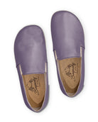 Side view Purple Barefoot Shoes - Calf Leather Zero Drop | Bespoky