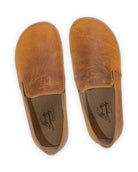 Top view Leather Barefoot Shoes - Handcrafted Calf Leather | Bespoky