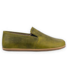 Side view Yellow Barefoot Shoes - Calf Leather Zero Drop | Bespoky
