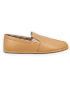 Detail Melon Yellow Barefoot Shoes - Handcrafted Calf Leather Turkey | Bespoky