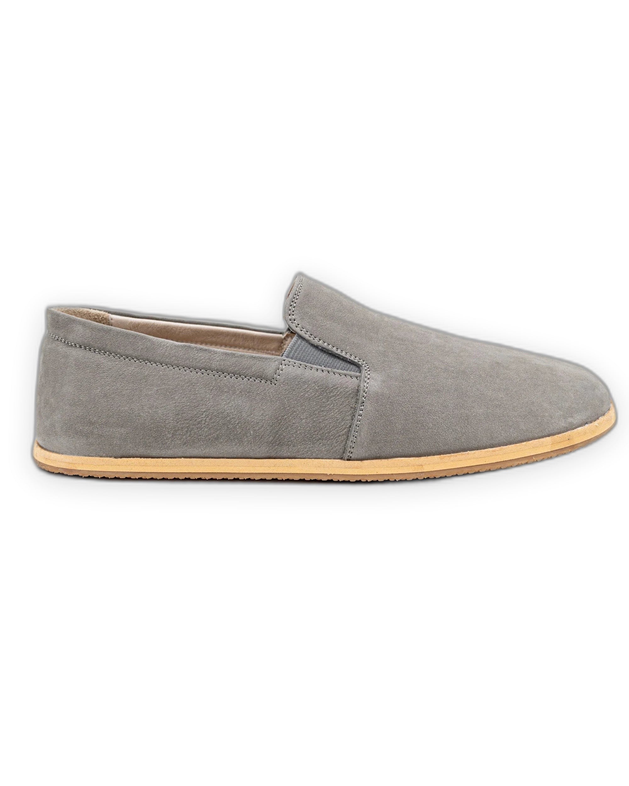 Top view Smoked Barefoot Shoes - Handcrafted Calf Leather | Bespoky