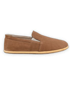 Top view Tan Barefoot Shoes - Handcrafted Calf Leather | Bespoky