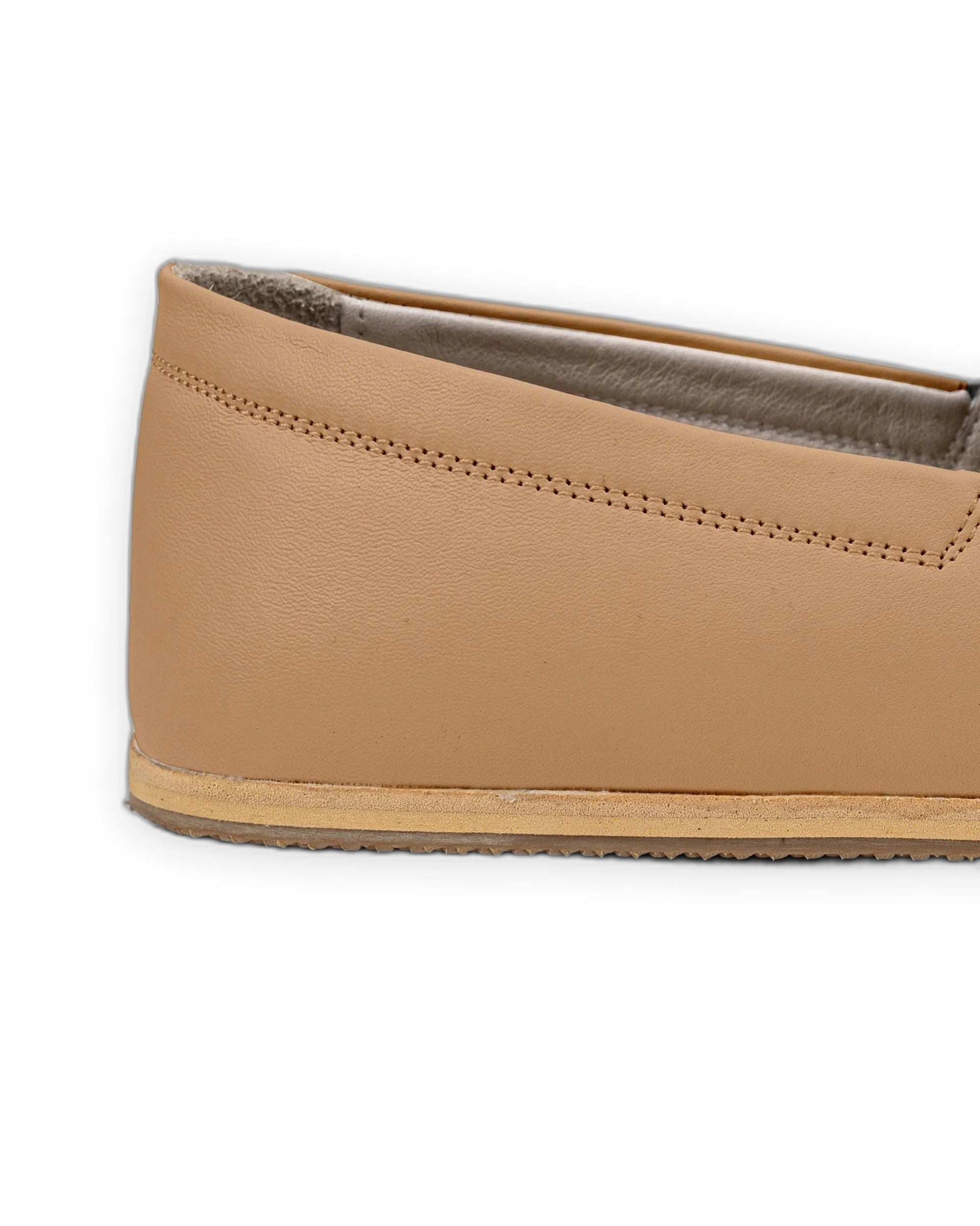 Sole detail Undyed Barefoot Shoes - Zero Drop Calf Leather | Bespoky