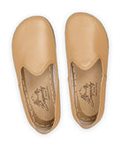 Side view Melon Yellow Barefoot Yemeni - Calf Leather Zero Drop | Bespoky