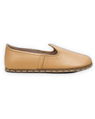 Detail Melon Yellow Barefoot Yemeni - Handcrafted Calf Leather Turkey | Bespoky