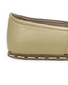 Top view Yellow Barefoot Yemeni - Handcrafted Calf Leather | Bespoky