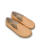 Women's Undyed Barefoot Yemeni - Handcrafted Calf Leather Wide Toe Box | Bespoky