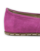 Top view Pink Barefoot Yemeni - Handcrafted Calf Leather | Bespoky