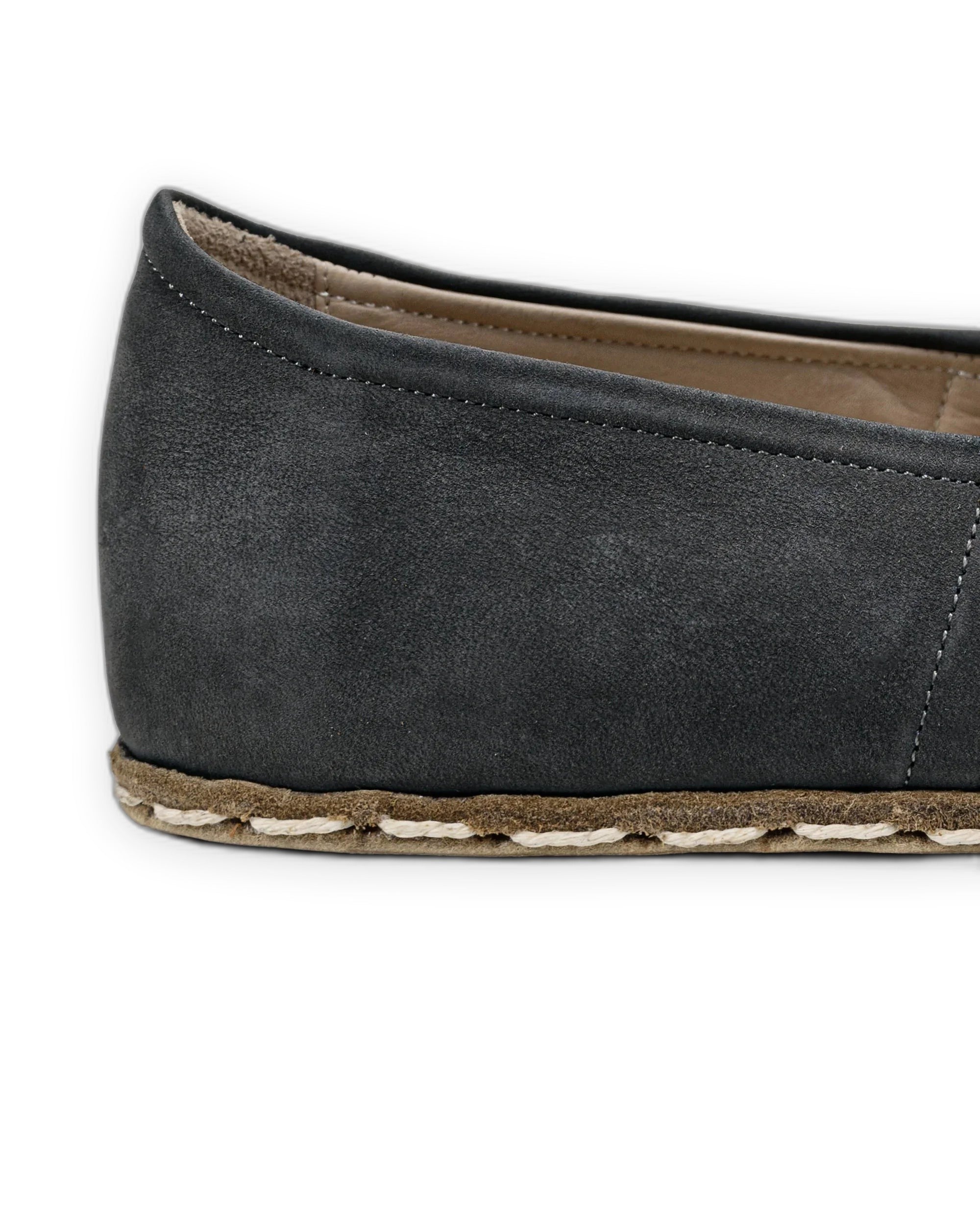 Top view Smoked Barefoot Yemeni - Handcrafted Calf Leather | Bespoky